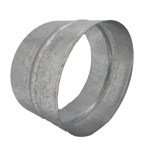 Colarinho para Emenda em Tubos Flexíveis 200X200MM - Flange Metal galvanizada para Duto Flexível de 20x20cm - foto 1 de 1