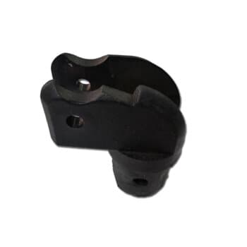 SUPORTE CACHIMBO VENTILADOR VENTI-DELTA - SUPORTE DO MOTOR OSCILANTE COLUNA MESA E PAREDE - ANTIGO COR PRETA - ENCAIXE 18MM DIAM.EXT.31,5MM