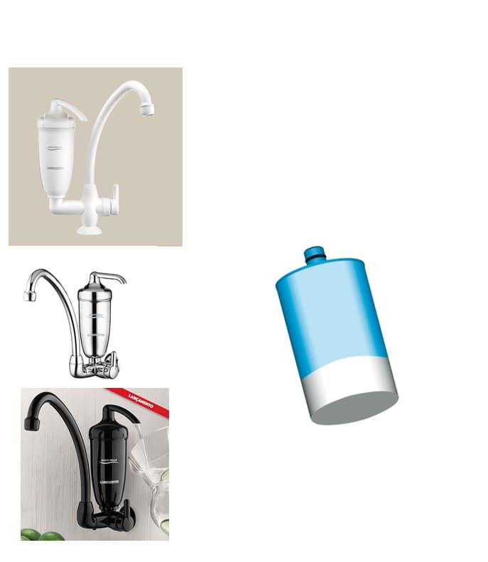 REFIL P/FILTRO LORENZETTI RV-01 ACQUA BELLA E VITALE - COM REGISTRO OU FILTRO COM TORNEIRA - REFIL TIPO VELA - foto 1 de 4