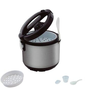 PANELA ELETRICA ARROZ E LEGUMES INOX PAI6X 220VOLTS 700WATTS - VISOR DE VIDRO AGRATTO - FAZ ATE 06 XICARAS