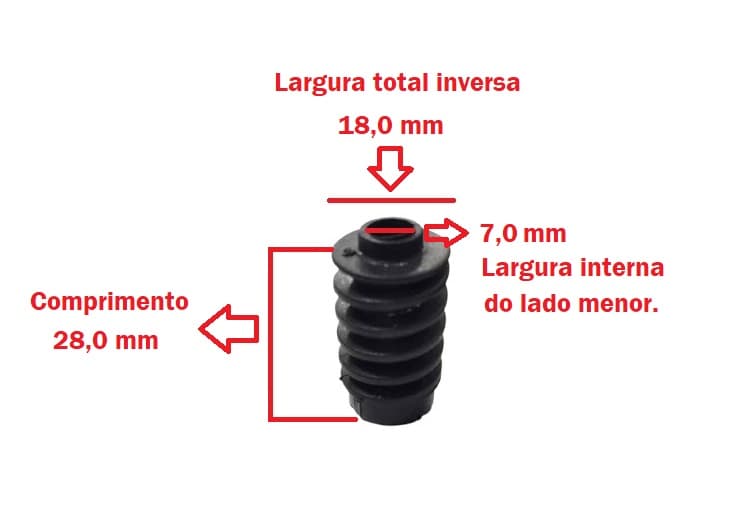 ENGRENAGEM ROSCA SEM FIM DO OSCILANTE VENTILADOR ARGE 50/60CM MODELOS A10 / A11 E A14 - ROSCA SEM FIM ARGE 50/60CM - foto 1 de 4