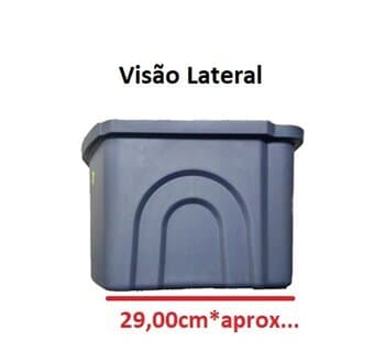 RESERVATÓRIO DE ÁGUA 045LT P/CLIMATIZADOR VENTISOL CLI45PRO - TANQUE DE ÁGUA 45-LITROS - MWM M4500 45 LITROS