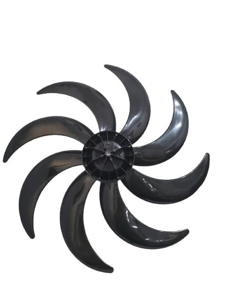 HÉLICE DE 60CM P/VENTILADOR DÔMINA 8PÁS E-11,5MM COR PRETA - OCTUPUS 60CM - PONTA REDONDA C/TRAVA TRASEIRA - foto 1 de 2