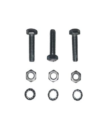 PARAFUSO FIXADOR DA GARRA AO MOTOR DO VENTILADOR VOLARE - KIT CONTENDO 03 PARAFUSOS COM CABEçA + PORCA + ARRUELAS - foto 1 de 2