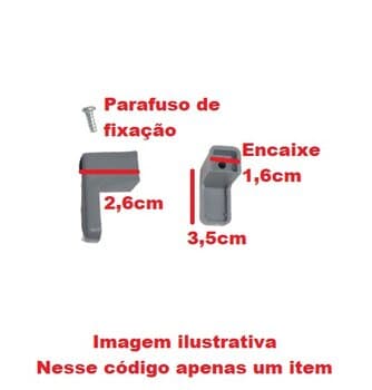 SUPORTE P/ENROLAR CABO CLIMATIZADOR VENTISOL CLIN8LT CLIN16LT - foto 1 de 3