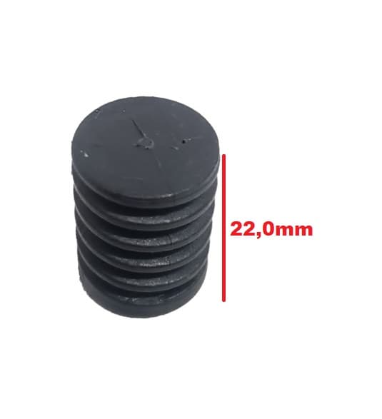 ENGRENAGEM ROSCA SEM FIM DO OSCILANTE VENTILADOR ARGE 50/60CM MODELO NOVO - SEM FURO NA PONTA - foto 1 de 3