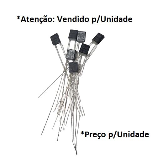 FUSÍVEL TÉRMICO 3A 250V 130 135-GRAUS P/MOTORES DE VENTILADORES CLIMATIZADORES - *VENDIDO P/UNIDADE - foto 1 de 2
