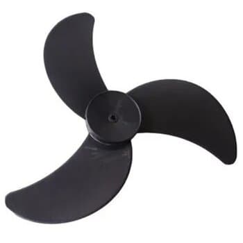 HELICE DE 60CM P/VENTILADOR LOREN SID 60CM M2 TURBO 3P-PRETA ENCAIXE-10,0MM P/RED C/T.TRAS - ORBITAL 60CM 360° M2 530X31 TR F.10,0MM