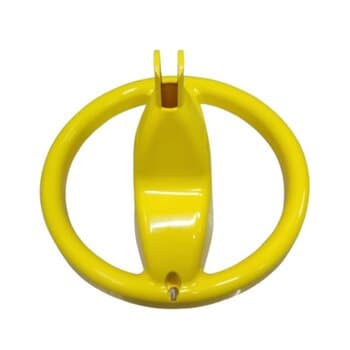 SUPORTE BASE P/VENTILADOR DE MESA VENTI-DELTA PREMIUM VENTURA FREE 40CM/50CM PLASTICA COR AMARELO
