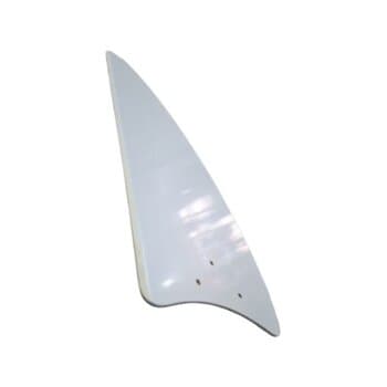 PÁ HÉLICE P/VENTILADOR DE TETO VOLARE VENTAX VENTAX10 - MDF FACĂO RETA IRIS BRANCA -*VENDIDA P/UNIDADE - 3F DTA PLUS/ PRI GARRA GDE - P/GARRA SUPORTE