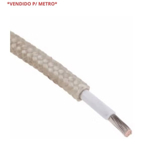 FIO CABO FLEXIVEL SIMPLES AT 01,50MM P/ALTA TEMPERATURA/SUPORTA ATÉ 300GRAUS -*VENDIDO P/METRO - foto 1 de 2