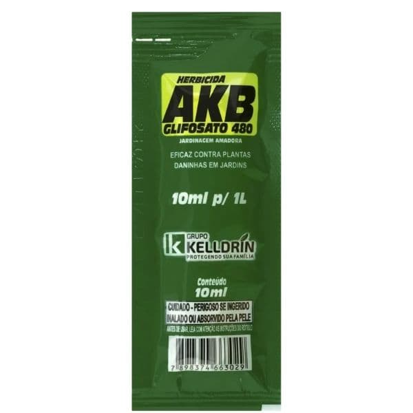 GLIFOSATO 480 AKB MATA MATO KELLDRIN 10ML X 1LITRO DE ÁGUA