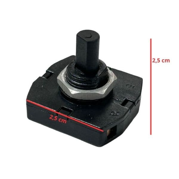 CHAVE P/VENTILADOR VENTISOL COLUNA E MESA 30/40/50CM/ MONTA FÁCIL 3-VEL/ CIRCULADOR VENTISOL CA01/CA02 - DIMER BIV CONTROLE DE 3VEL - foto 1 de 2