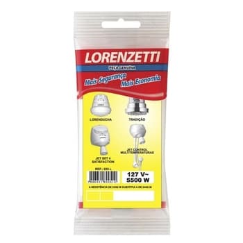 RESISTENCIA CHUVEIRO LORENZETTI 110V 5500W 055L DUCHA TRADICAO - DUCHA JET 4 - LORENDUCHA
